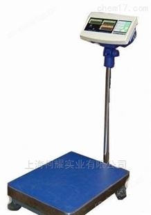 上海75kg电子磅三色警示灯计重电子台秤​​