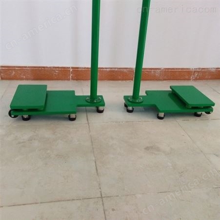 沧州奥缘体育 移动式羽毛球柱 标准比赛用羽毛球架 纯钢板底座 质量可靠