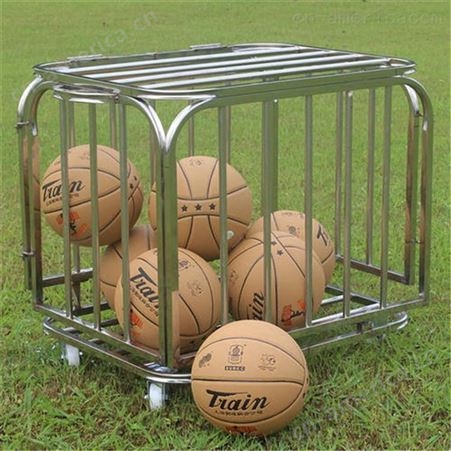 篮球球车 不锈钢篮球推车 足球推车 学校用排球推车