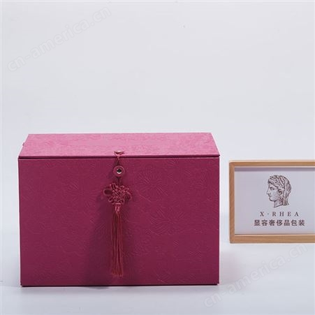高档礼品盒华伦天奴创意设计礼盒翻盖定做logo抽屉轻奢礼品包装盒