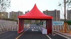 武汉红色帐篷租赁 婚礼酒席开业奠基活动沙发桌椅供应