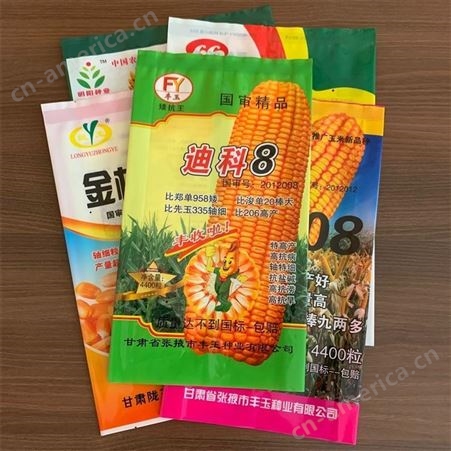 金霖 乌鲁木齐棉花种包装设计 瓜果蔬菜籽纸包袋 玉米种子外包袋