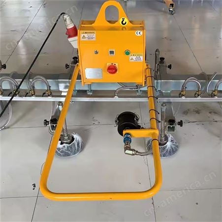 高锋 搬运玻璃不锈钢板材用 伸缩型翻转气动 板材吸吊机