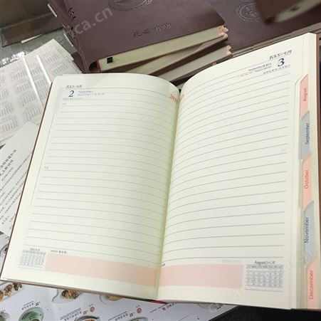 童文印刷 精美商务笔记本 记事本 个性页内印刷 定制工作记录本
