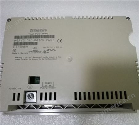 6AV6545-0AA15-2AX0 HMI 人机界面 西门子ICD触摸屏