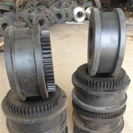 华升矿机 桥式起重机铸钢行车轮 铸造车轮组 铸钢材质