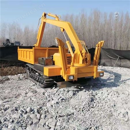 YY-LW-LW5021 履带底盘挖 随车自卸式挖掘机 挖泥挖沙