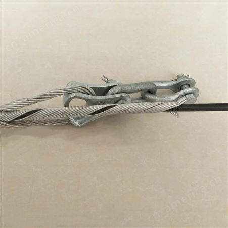 自承式线夹 预绞丝ADSS光缆耐张金具 楔形耐张线夹