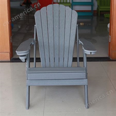 厂家直供ADIRONDARK 塑木HDPE青蛙椅休闲椅秋千椅花园椅
