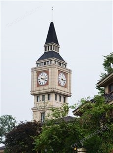 康巴丝 户外塔钟 建筑机械钟表 自动校时塔楼时钟 时间同步系统