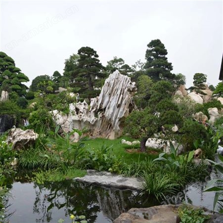 上 海水泥塑石假山 设计精美 效果逼真 广雕支持全国上门施工
