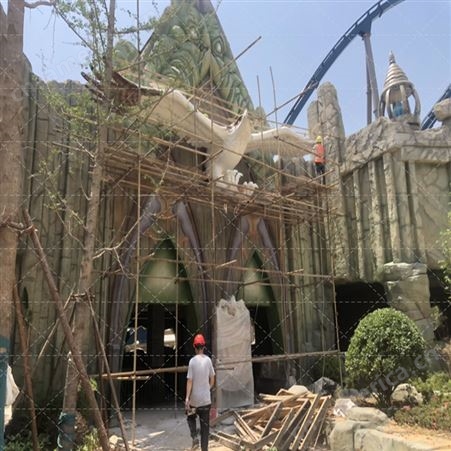 广雕人工拼装 南 京塑石水泥假山多种规格 施工周期短