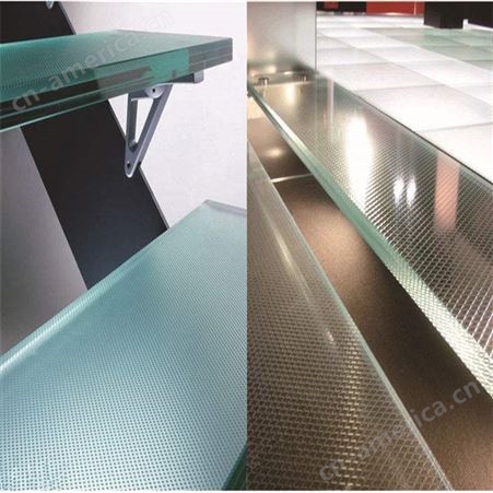 弘耀专业定制防滑玻璃 通透耐磨安全 可装饰桌面