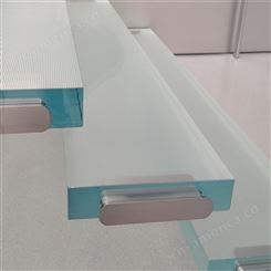 弘耀专业生产防滑玻璃 酒店楼梯 美观安全性能高