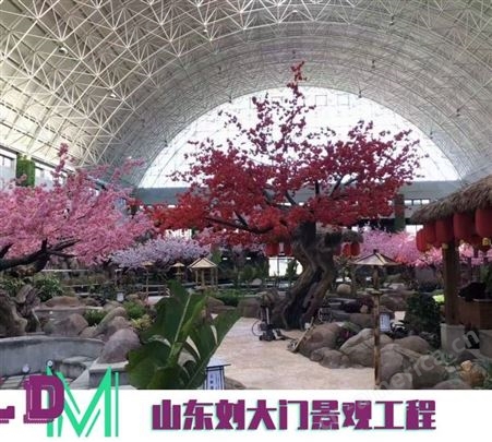 室内生态假树  刘大门景观园林  免费设计图片 来电定制