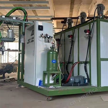 聚氨酯低压发泡机器 PU圆盘自动化生产设备 佛山绿州