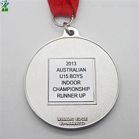 外贸奖牌定制运动比赛澳大利亚跑步比赛牌奖章定制做