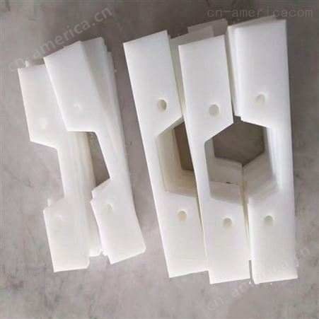 精密耐磨尼龙垫块 含油聚乙烯塑料垫块 耐磨导向块 HDPE板加工