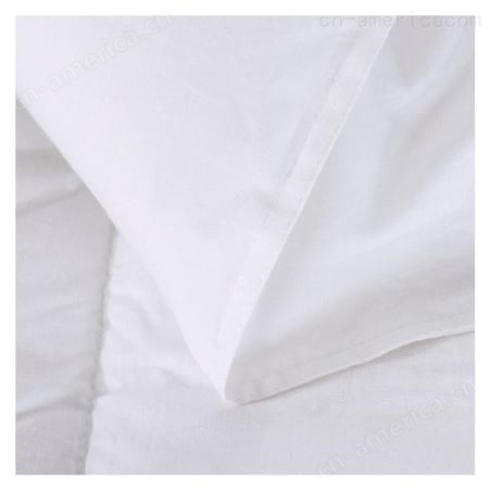 酒店床上用品批发 精梳纯棉被单床单枕套四件套 生产厂家