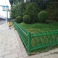 路边绿化篱笆网 仿竹护栏 不锈钢材质栅栏