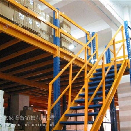 河北启高仓储 邢台货架平台搭建 钢结构平台设计 邢台钢平台生产厂家